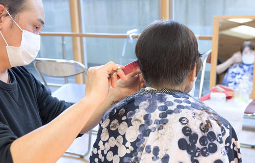 訪問美容でいつもおしゃれに
