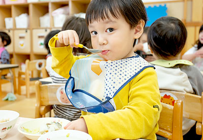 楽しい給食の時間